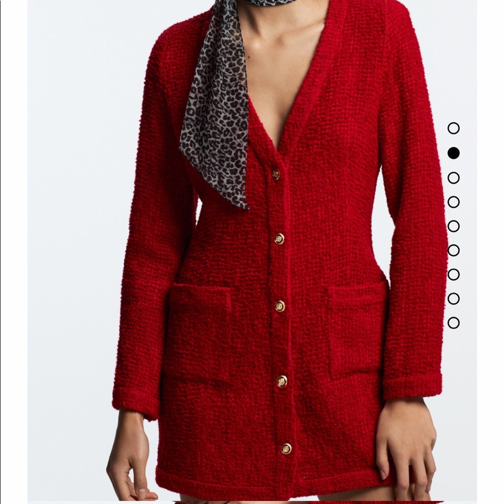 Zara Textured Weave Dress